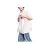 Puma X Pop Mart Skullpanda Solid Color Loose Casual Short Sleeve Shirt Unisex Shirts White 534706-65