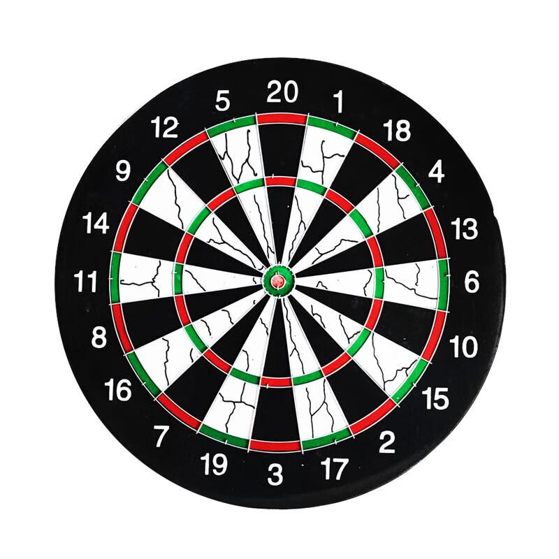 Wenzhiwu 18-inch Double-Sided Flocking Dartboard Set