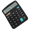 12-Digit Solar Powered Calculator Home Office Large Display Accountant Tools