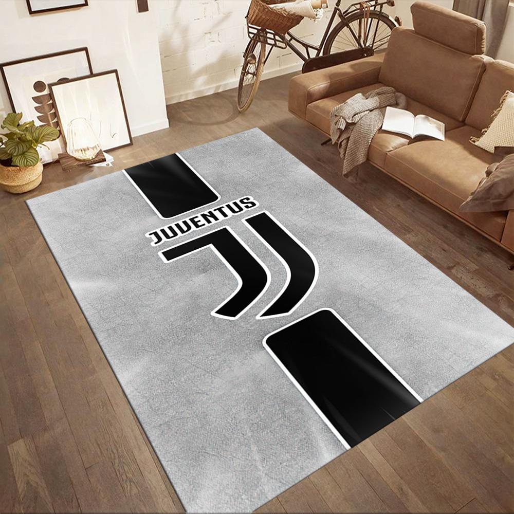 Juventus Carpet Perfect For Balcony Foyer Playrooms Living Rooms Antislip Rug Anime Office Decor Birthdaychristmas Gift