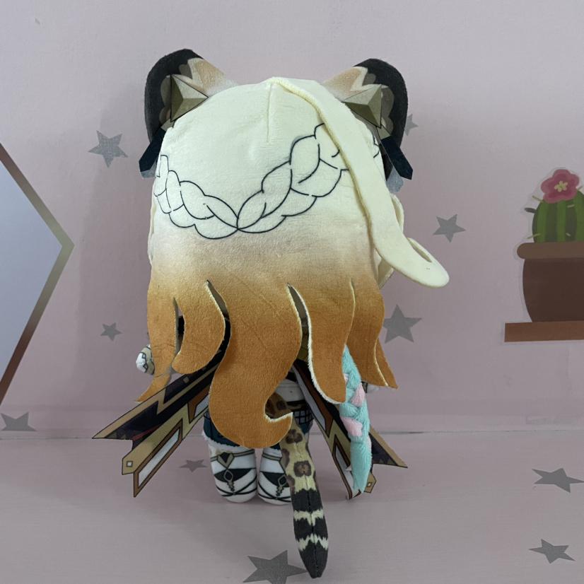 Jucărie Plush Cosplay Joc Anime 20cm Personaj Genshin Impact Xilonen Drăguț Moale Pernă Umplută Cadou de Ziua de Naștere