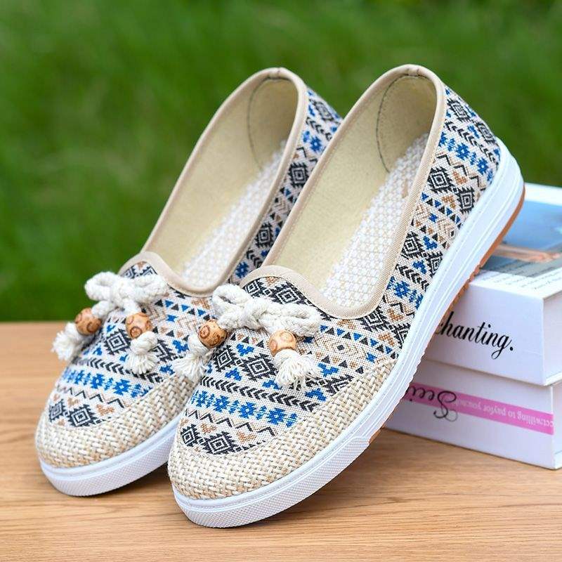 beef tendon sole spring and autumn cloth shoes non-slip soft sole breathable soft sole wear-resistant driving shoes