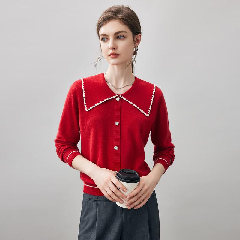 Comonboca 2025 Autumn/Winter High-End 100% Cashmere Women's Sweater