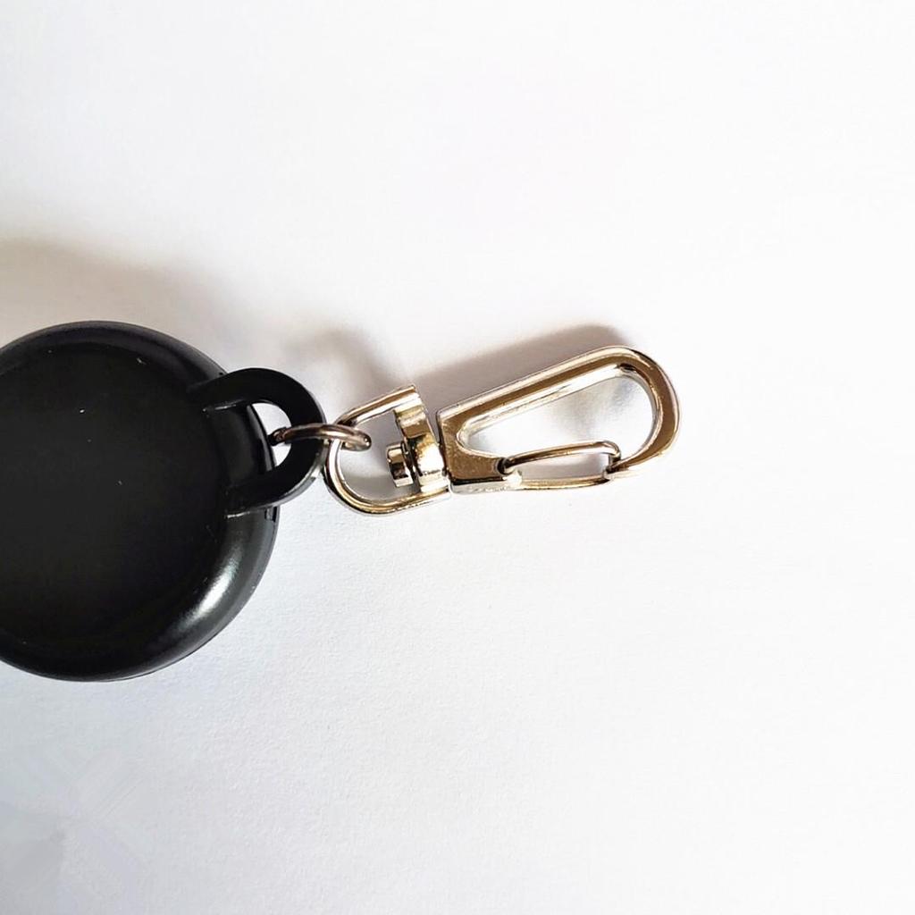 Retractable Anti-Theft Stainless Steel Wire Rope Keychain