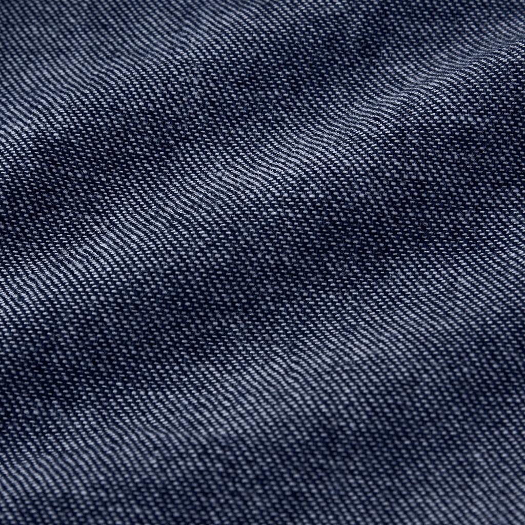 Long Hickory Indigo Blue [MIKI HOUSE] Pants, Pants, Trousers, Denim, Logo, Simple, Boys, Girls, Babies, Kids, Children's Clothing, 10-3205-490, 110cm,