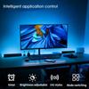 Computer Desktop Background LED Ambience Light RGB Colorful Light with E-Sports Pickup Light Bluetooth Music Induction