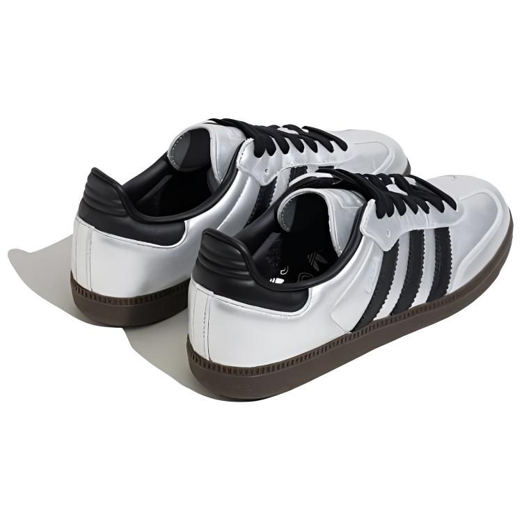 Adidas Women's Samba 'Silver Metallic Black Gum' Women's Sneakers JI4218