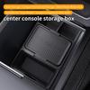 Heenvn Silicone Center Console Storage Box Armrest Organizer For Tesla Model 3 Highland Model Y Juniper 2025 2026 Accessories
