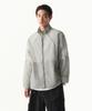 [City Leisure] High-Neck Sheer Windbreaker Jacket [Light Grey]