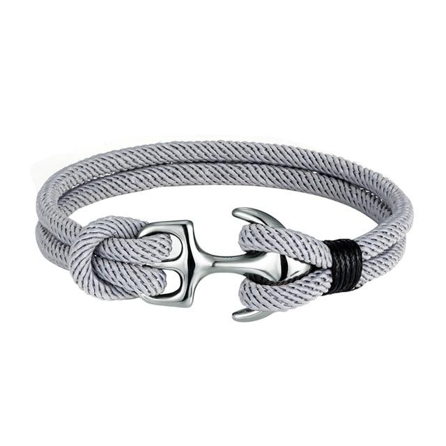 Bracelet de survie en forme de U pour homme et femme, en acier inoxydable noir, avec boucle de sport