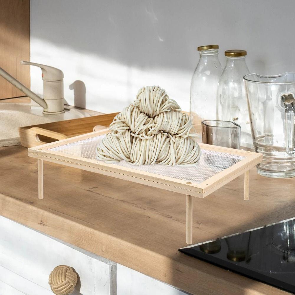 Stackable 2-Tier Food-Dryer Holder Detachable Mesh Food Dryer Holder Baking Pastry