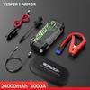 YESPER 4000A 10L Пусковий пристрій для дизельних/бензинових двигунів – 12В/24000мАг, Швидка зарядка PD 100Вт, 3-режимне світло + Чохол, Портативний павербанк
