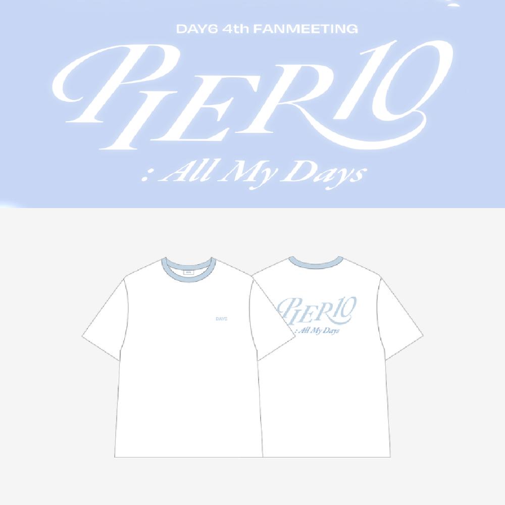 

Предзаказ DAY6 4-й фан-встречи PIER 10: Футболка «Все мои дни»