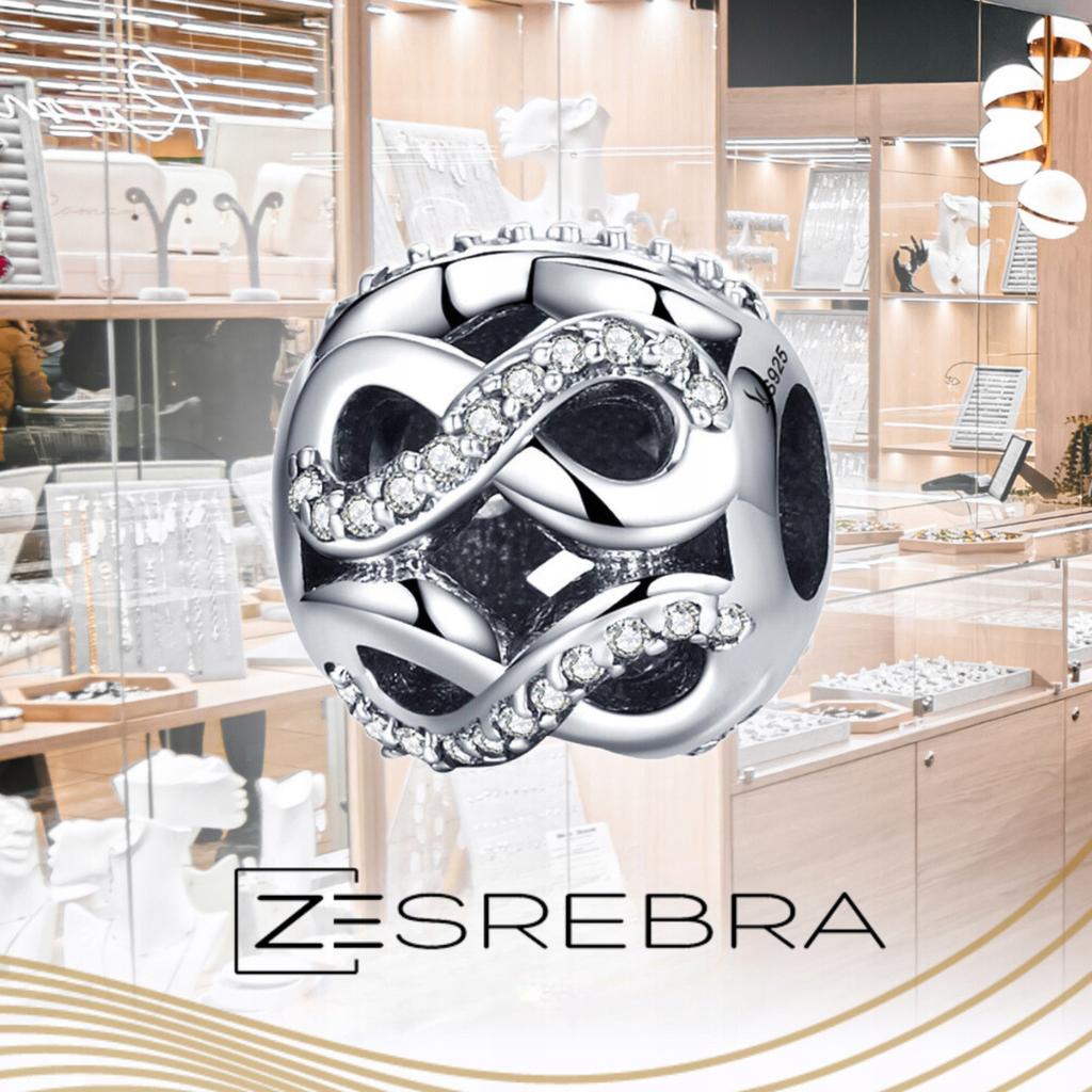 Charms Infinity Sign Bead Pr 925 Pendant Beads Gift