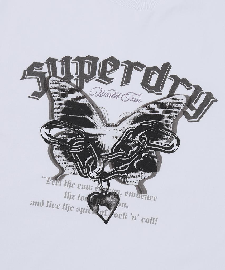 Syupeodeulai Butterfly T-Shirt White