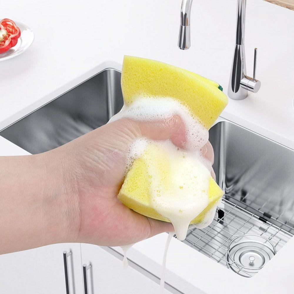 Perie de curățat cu două fețe Reutilizabilă Curăță Frecare Durabilă Pad de curățat Curățare gospodărească