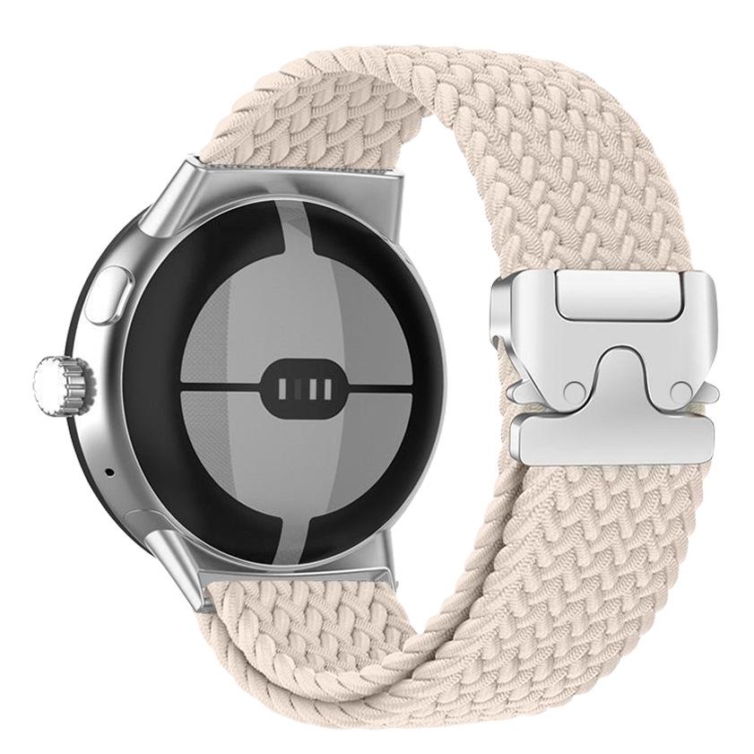 Braided Nylon Paracord Watch Band for Google 41MM/45MM