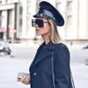 Women's Trendy Oversized Fashion Sunglasses - European & American Style