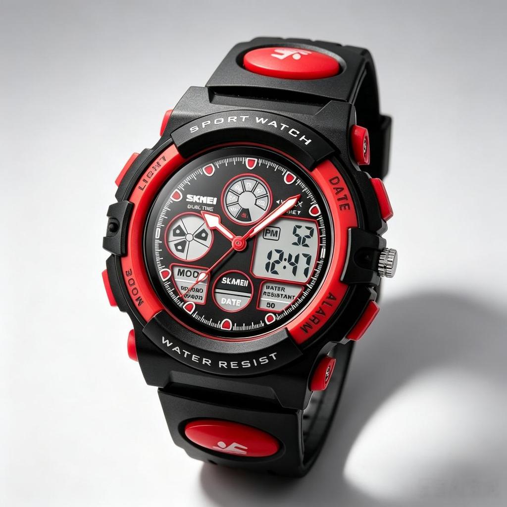 Kids Watch SKMEI Dual Movement School 50M Waterproof 1163