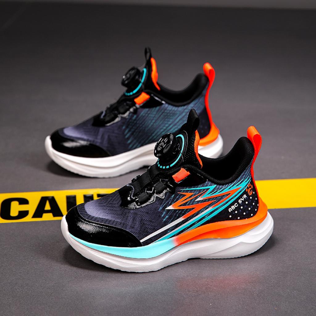 New Children's Flat Shoes Non-slip Casual Sneakers Boys Girls Running Shoes Outdoor Sports Trainers Breathable Mesh Kids Shoes