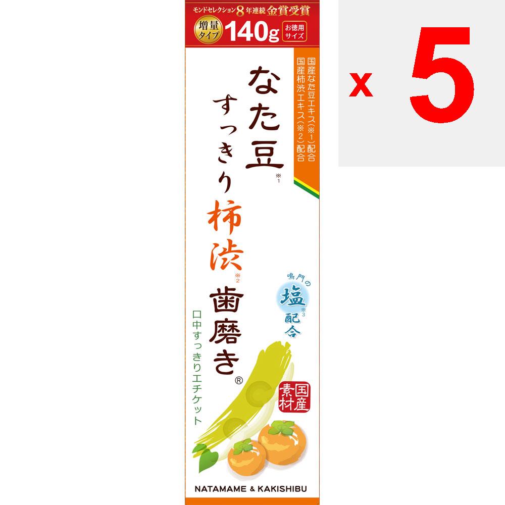 Sanwa Natamame De Sukkiri Shibukaki Toothpaste 140g Bad Breath Prevention Take an Appropriate Amount On a Toothbrush and Brush Your Teeth and Gums. Ba