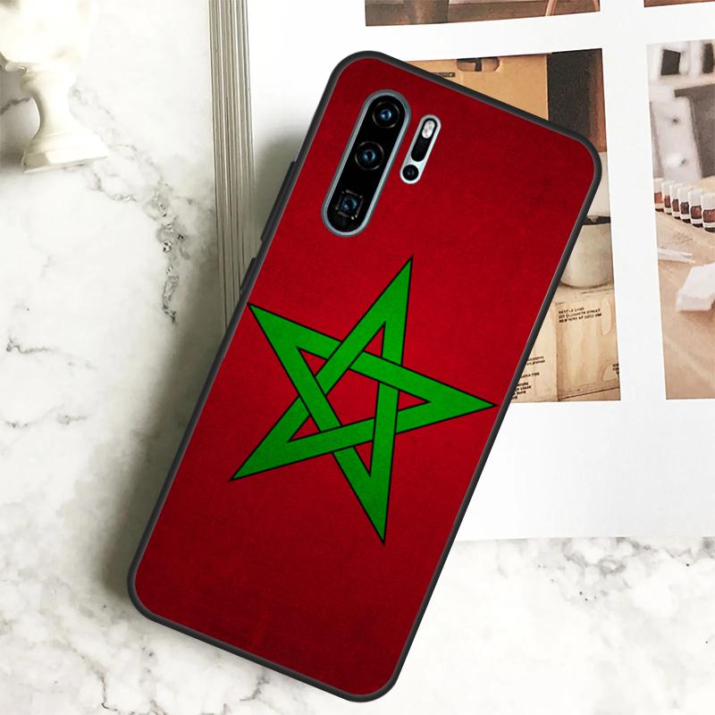 

Morocco Moroccan Flag For Huawei Nova 5T 9 10 SE 7i 8i 11i 12i Y60 Y61 Y70 Y72 Y73 Y90 Y91 P20 P40 P30 Lite Case Huawei P20 Lite