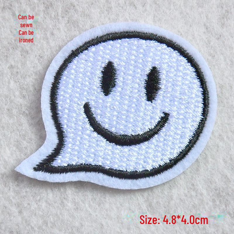 Cartoon Embroidery Patch Set for Clothing: Jeans, Down Jackets, and Repair