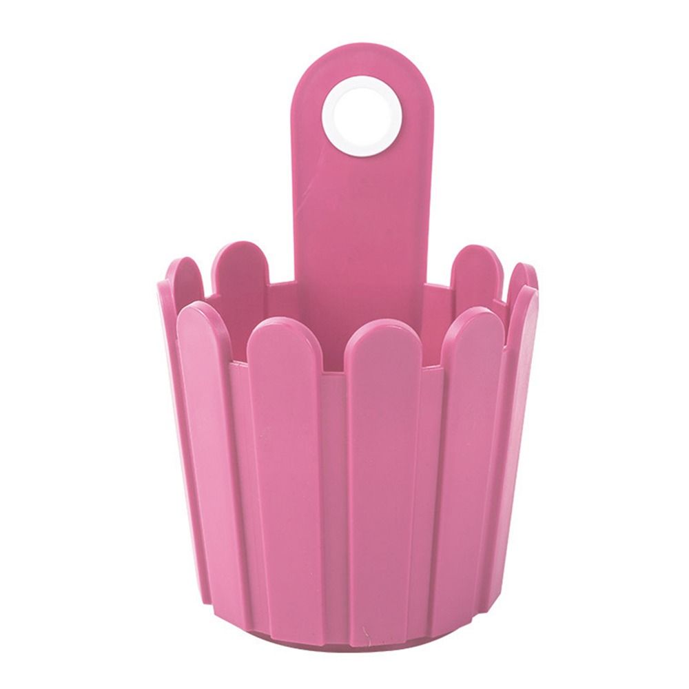

Plant Planting Hanging Pot Flower Pot Garden Supplies Wall Hanging Fence Pot Plant Pot рожевий