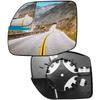 Replacement Driver Side Mirror Glass Fit for Ford Maverick 2022-2024 – Power Adjustable & Heated to Defrost in Snow/Rain, OEM Fit Direct Install