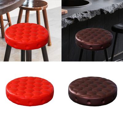 Barstool Seat Cushion Heavy Duty Seat Top Barstool Accessories Round Comfortable Seats Stool Padded Replacement for Salon SPA