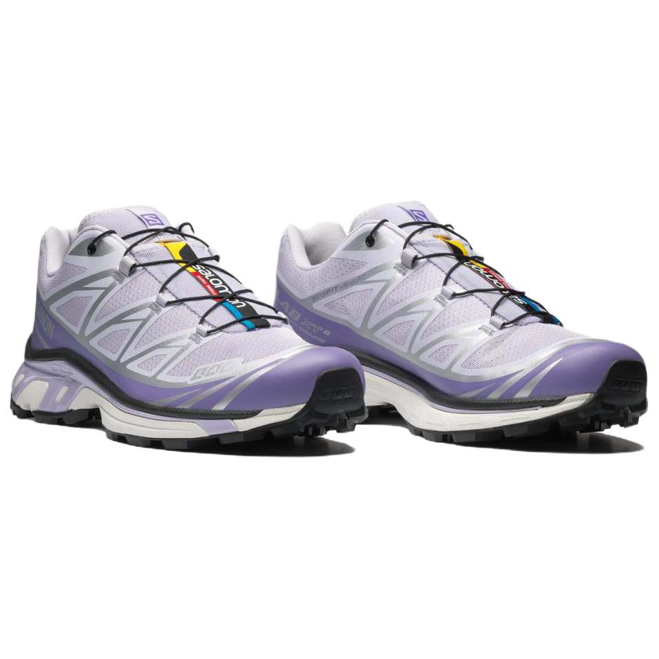 SALOMON XT-6 Lila Heide Unisex Sneaker Aster-Lila Silber L47690500
