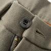 MONTAGUT Men's Wool Blend Straight Fit Trousers