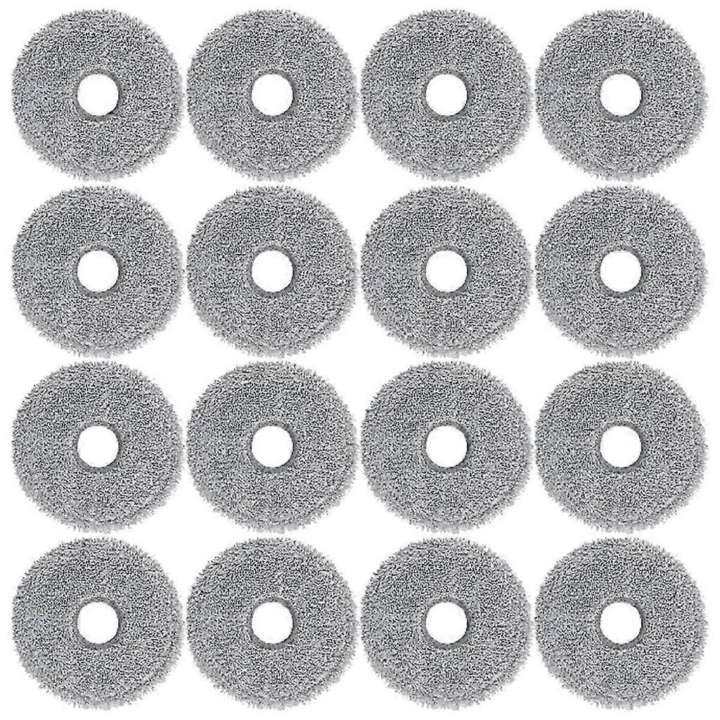 16Pcs Mop Cloth for X30 / X30 Pro Robot Vacuums Spare Parts Accessories