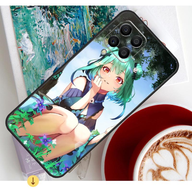 Uruha Rushia Hololive Girl Case For Samsung Galaxy M11 M14 M34 M54 M31 M13 M53 M51 M12 M32 M52 M16 M36 M56 M15 M35 M55