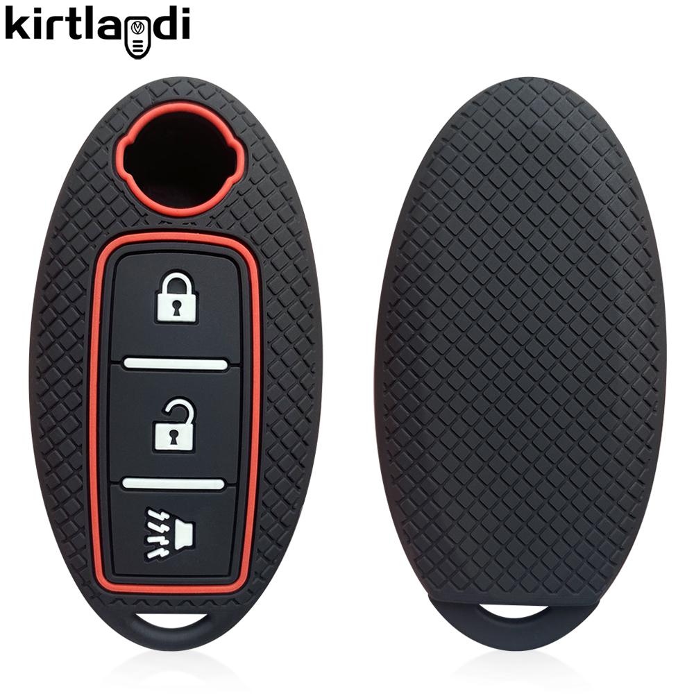 Car Key Caps Cover Key Case Shell For Nissan Rogue Xtrail Kicks Juke Qashqai Tiida Patrol Leaf Micra Note Serena Murano Navara