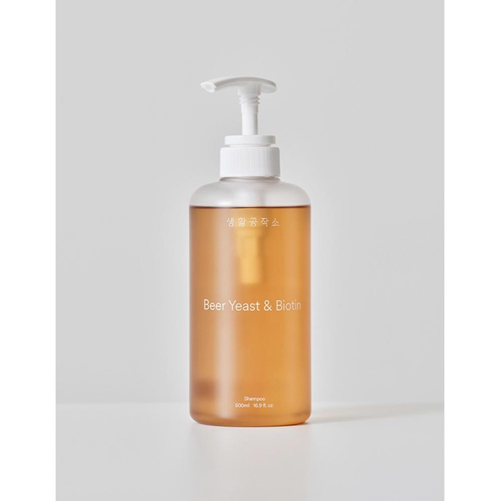 Living WorkShop Brewer S yeaSt Biotin Shampoo 500ml 1