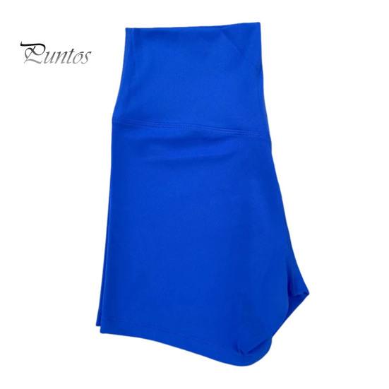 

Шорты для йоги Slim Fit Высокая эластичность Утягивающий живот Бесшовные Быстросохнущие Защитные от воздействия Подтянутые ягодицы Высокая талия Спортивные шорты для бега M синий