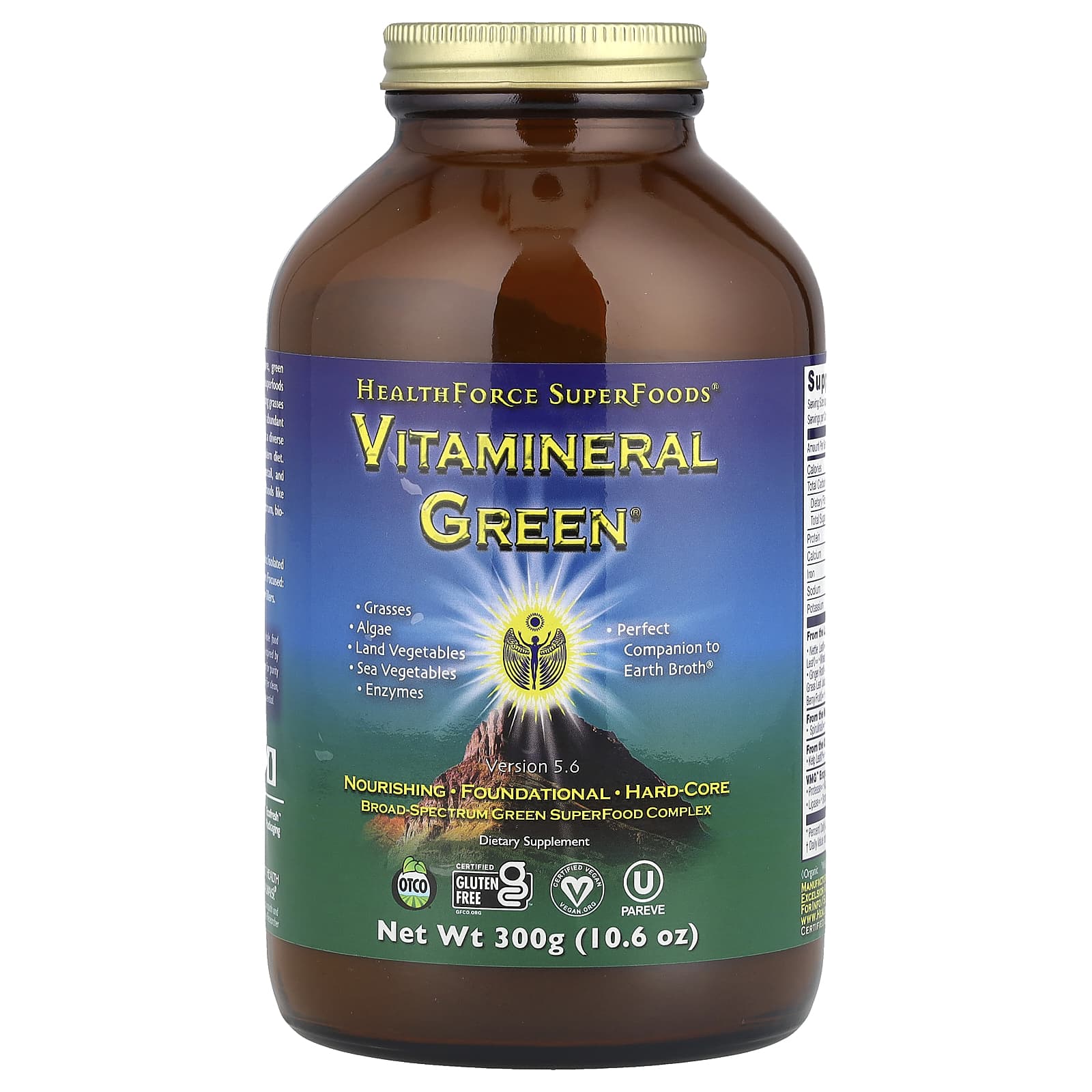 

Vitamineral Green, Version 5.5, 300G(10.6Oz)