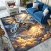 Multiple sizes Dragon soaring through clouds Carpet for Living Room Bedroom Sofa Home Decor Rus Non-slip Floor Mat Luxury Gift