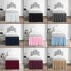 Machine Washable Bed Skirt Wrap Around Bed Skirt Extra Long Wear Resistant Bed Skirts for Queen Size Beds for College Dorm Rooms