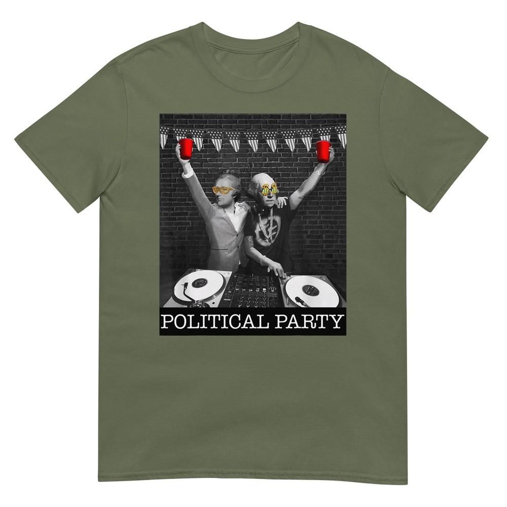 Political Party Presidents Washington Hamilton Drinking TShirt