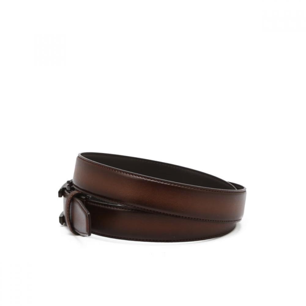 DakS Women S Brown Cowhide Automatic Belt With Buckle Dbbe5e240w3