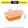 Disposable Rectangular Plastic Takeaway Containers