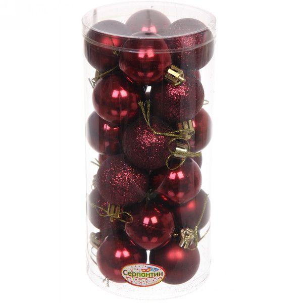 Electroplated Glossy Christmas Balls , Plastic Christmas Balls , Christmas Plastic Ball Ornaments
