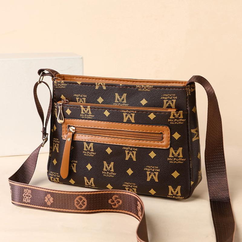 A Versatile Casual Crossbody Bag for Women, A High-end Bucket Bag for Middle-aged Women, and A Large-capacity Single-shoulder Bag