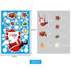 Christmas Electrostatic Stickers Snowflake Elk Set Door Window Glass Stickers