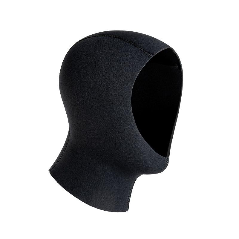 

3Mm Neoprene Scuba Diving Hood With Shoulder Snorkeling Equipment Hat Cap Winter Swim Warm Wetsuit Spearfishing S/M