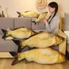 Simulation Red Carp Plush Toy Crucian Carp Doll Fish Throw Pillow Printing Cat Doll Big Fish Pillow Cushion