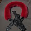 Europe, America cos animation imitation fox fur leather plush fur belt clothing Spice girl accessories waist chain