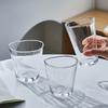Japanese-style Glass Cup Wave Mouth Glass Creative Latte Coffee Milk Juice Glass  Whiskey  Tea Cups Clear Glasses